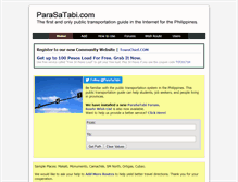 Tablet Screenshot of parasatabi.com